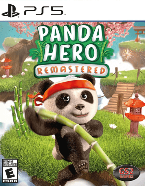 Panda Hero Remastered box art for Playstation 5